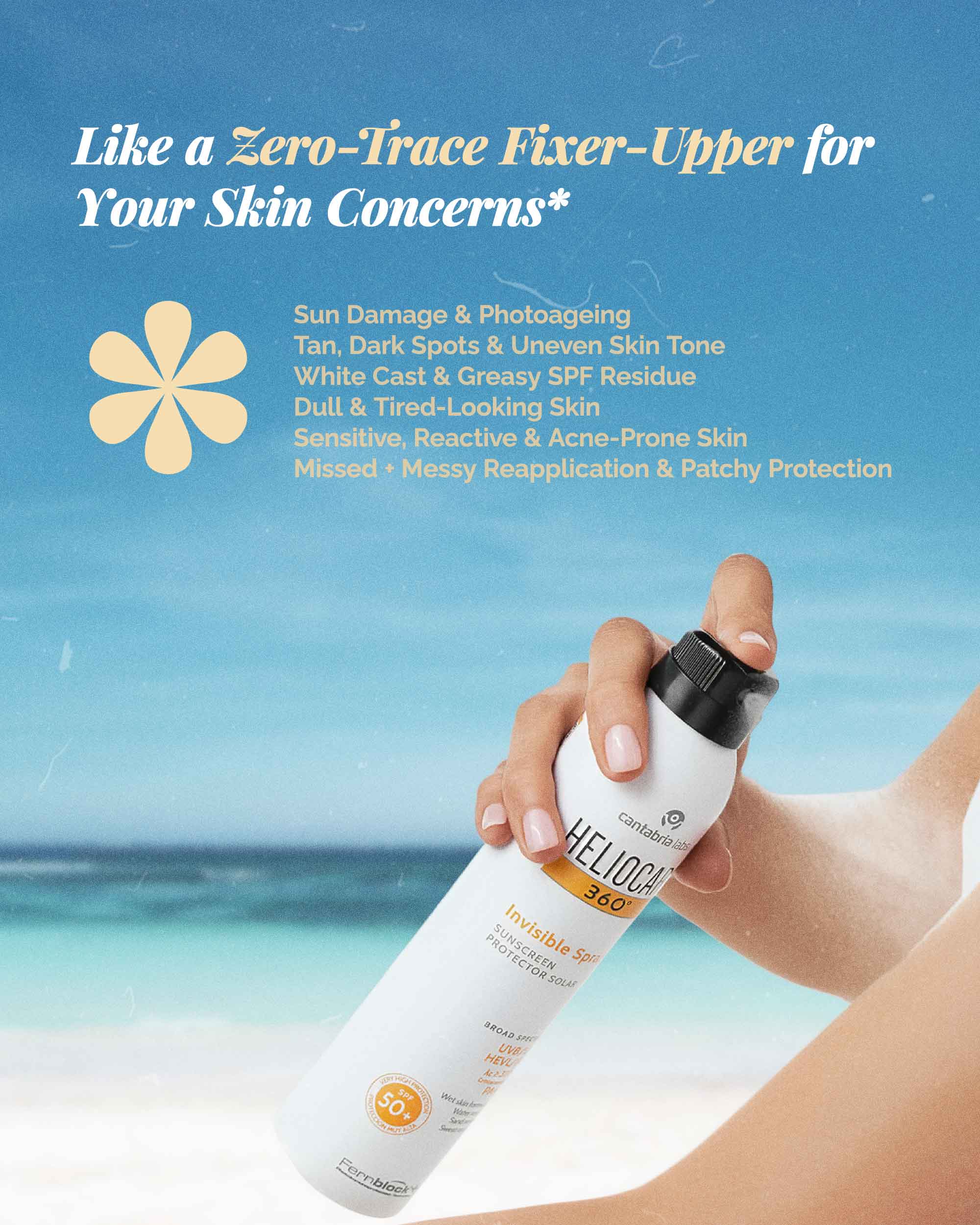 Heliocare 360º Invisible Spray SPF 50+