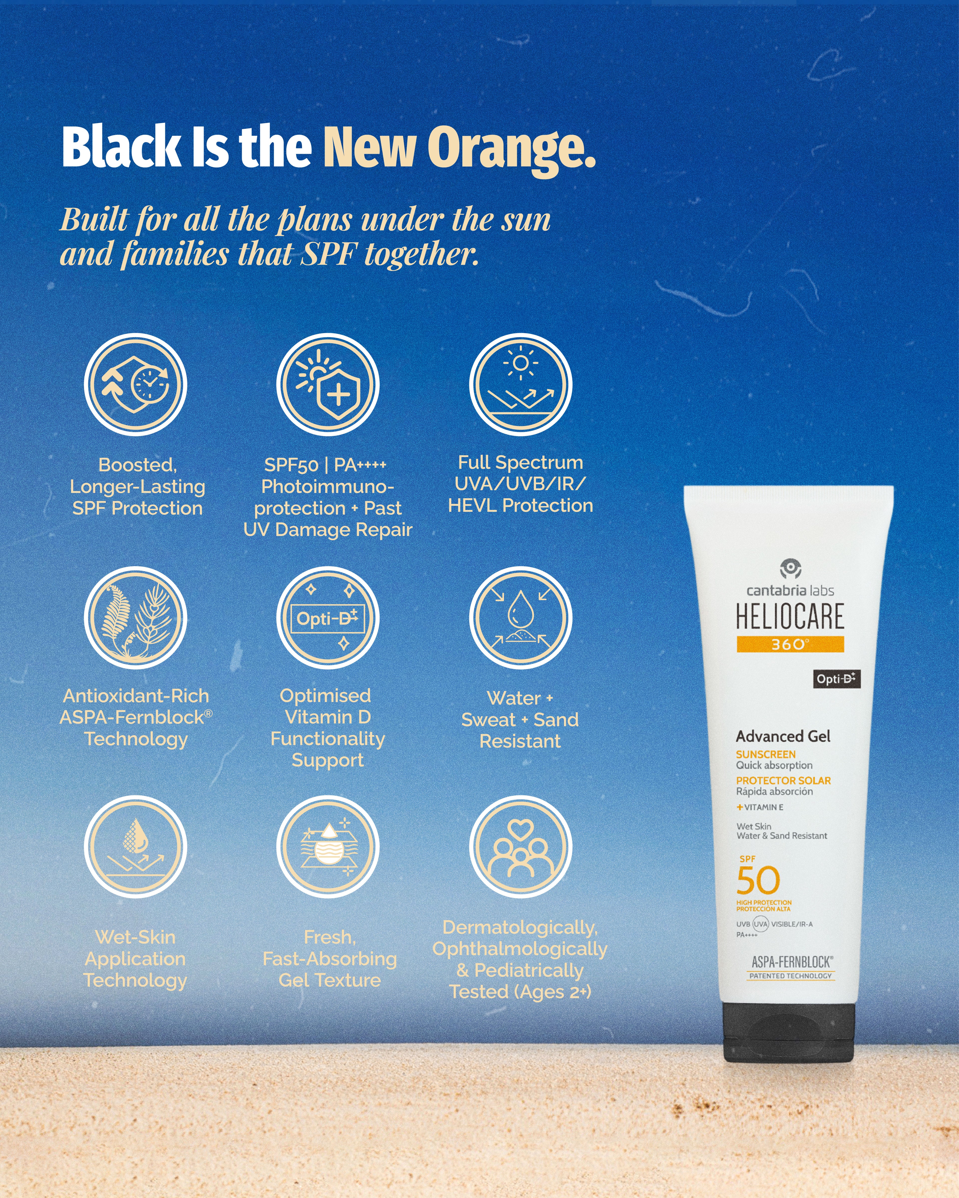 Heliocare 360º Advanced Gel SPF 50