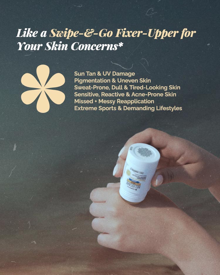 Heliocare 360º Sport Transparent Stick Spf 50+