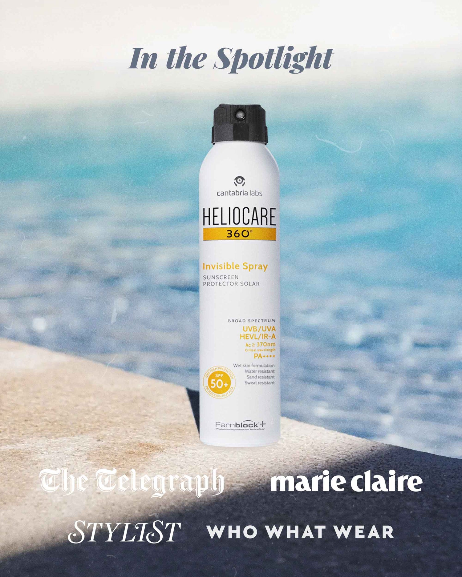 Heliocare 360º Invisible Spray SPF 50+