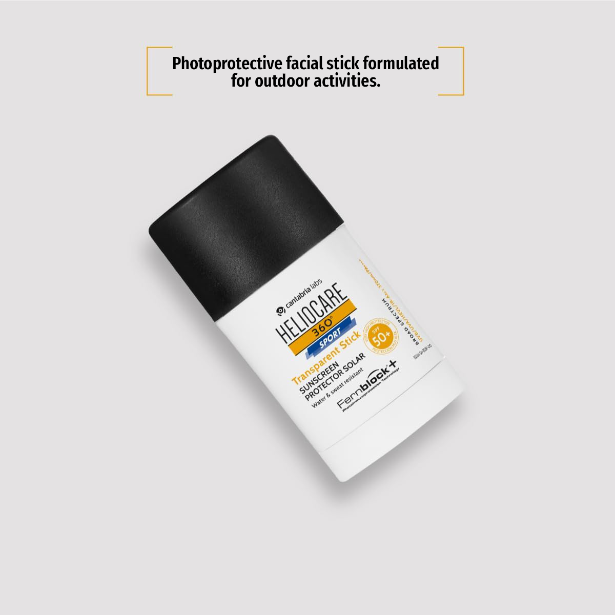 Heliocare 360º Sport Transparent Stick Spf 50+