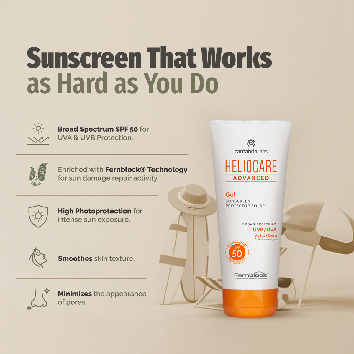 HELIOCARE Advanced Gel SPF 50