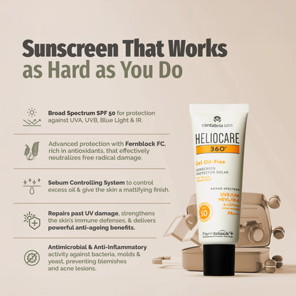 HELIOCARE 360º Gel Oil-Free SPF 50