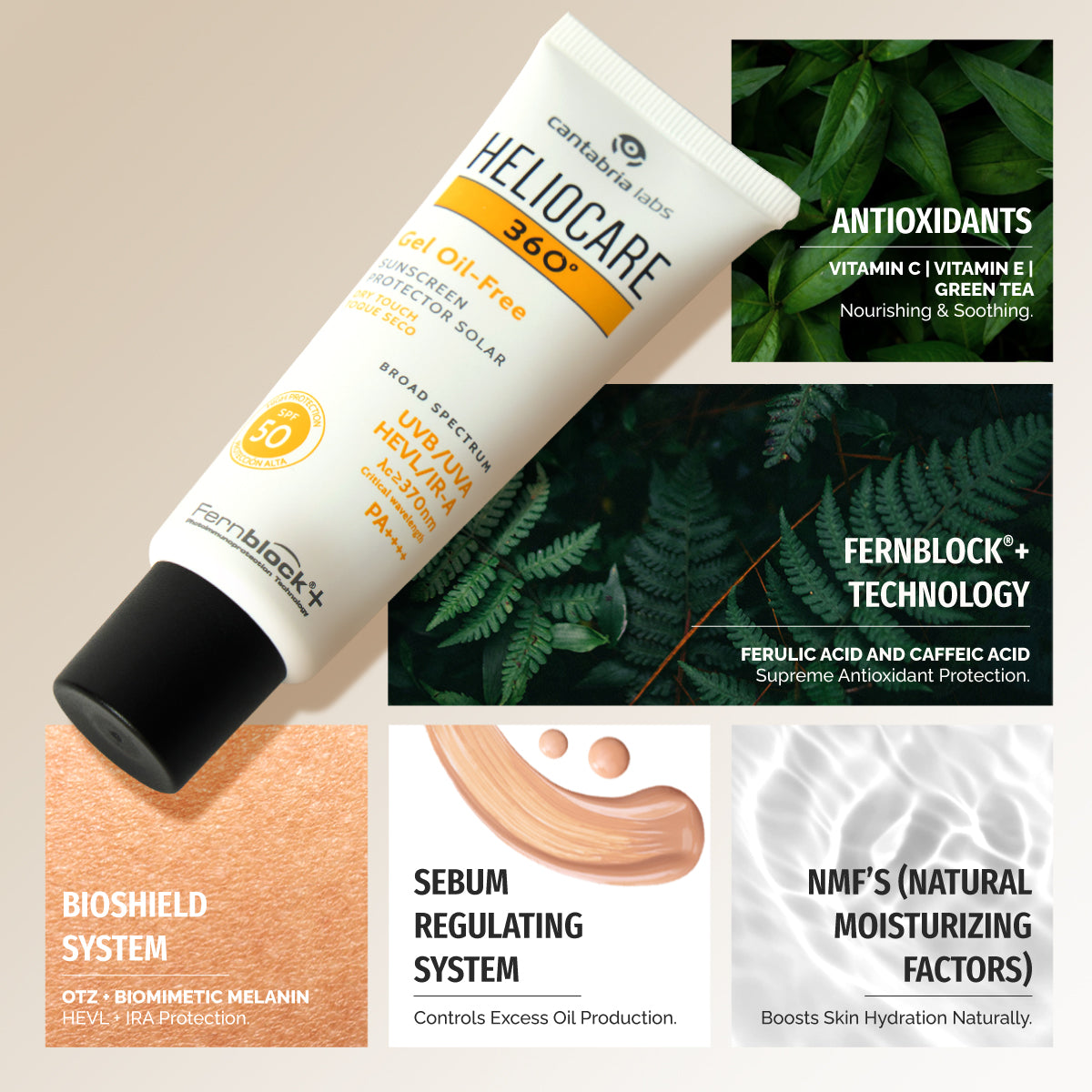 HELIOCARE 360º Gel Oil-Free SPF 50