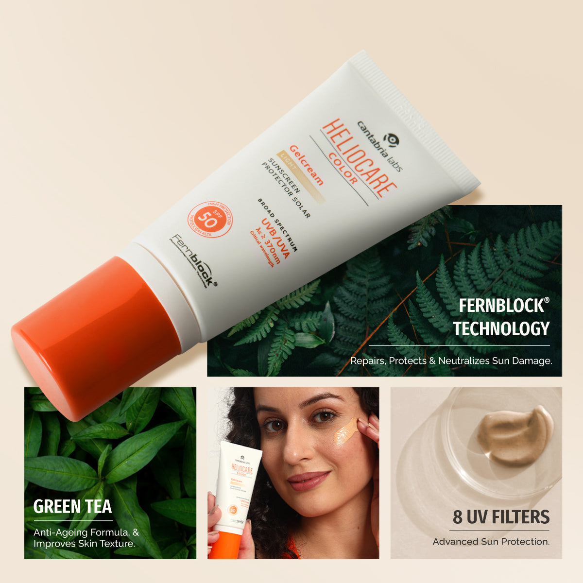 HELIOCARE Color Gel Cream SPF 50