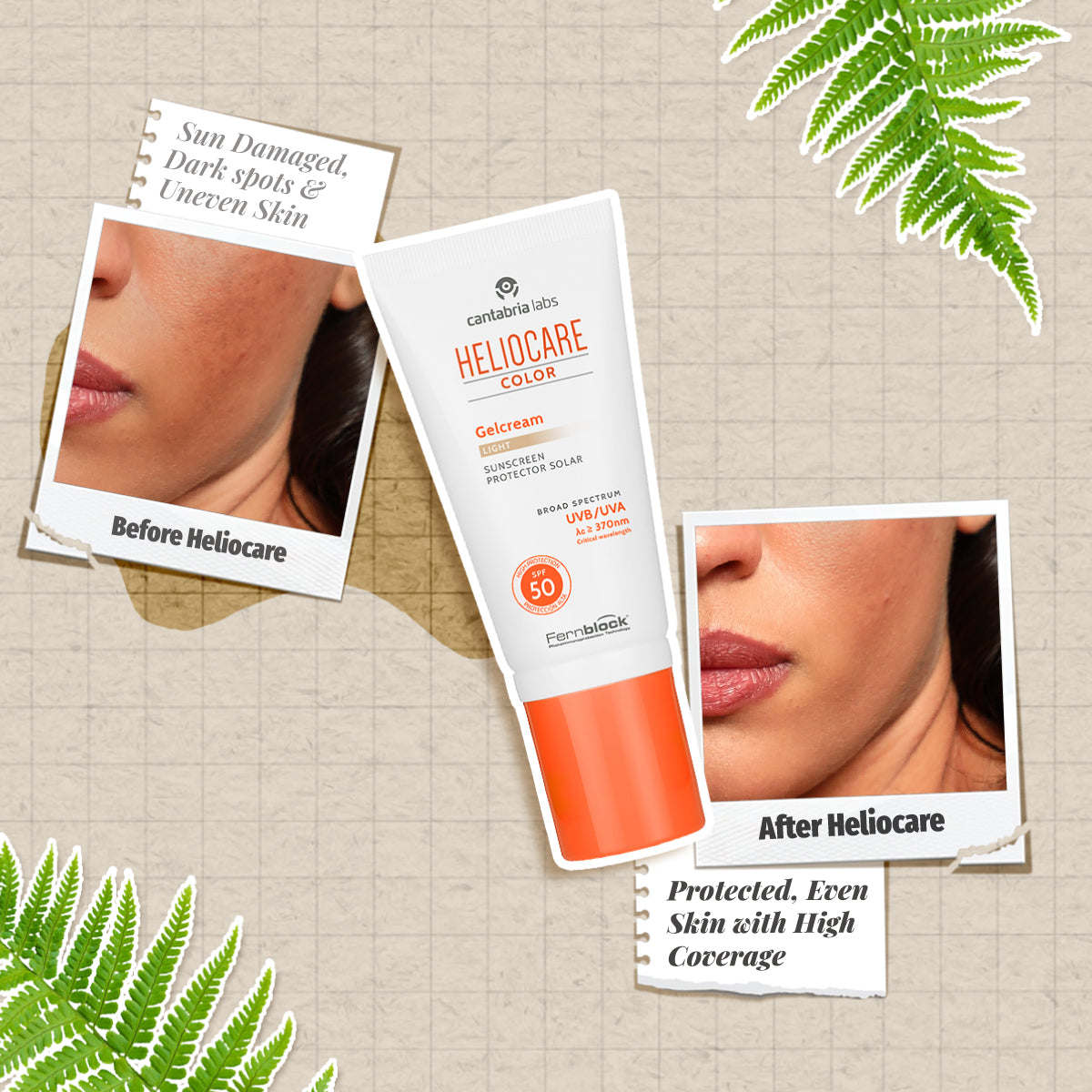 HELIOCARE Color Gel Cream SPF 50