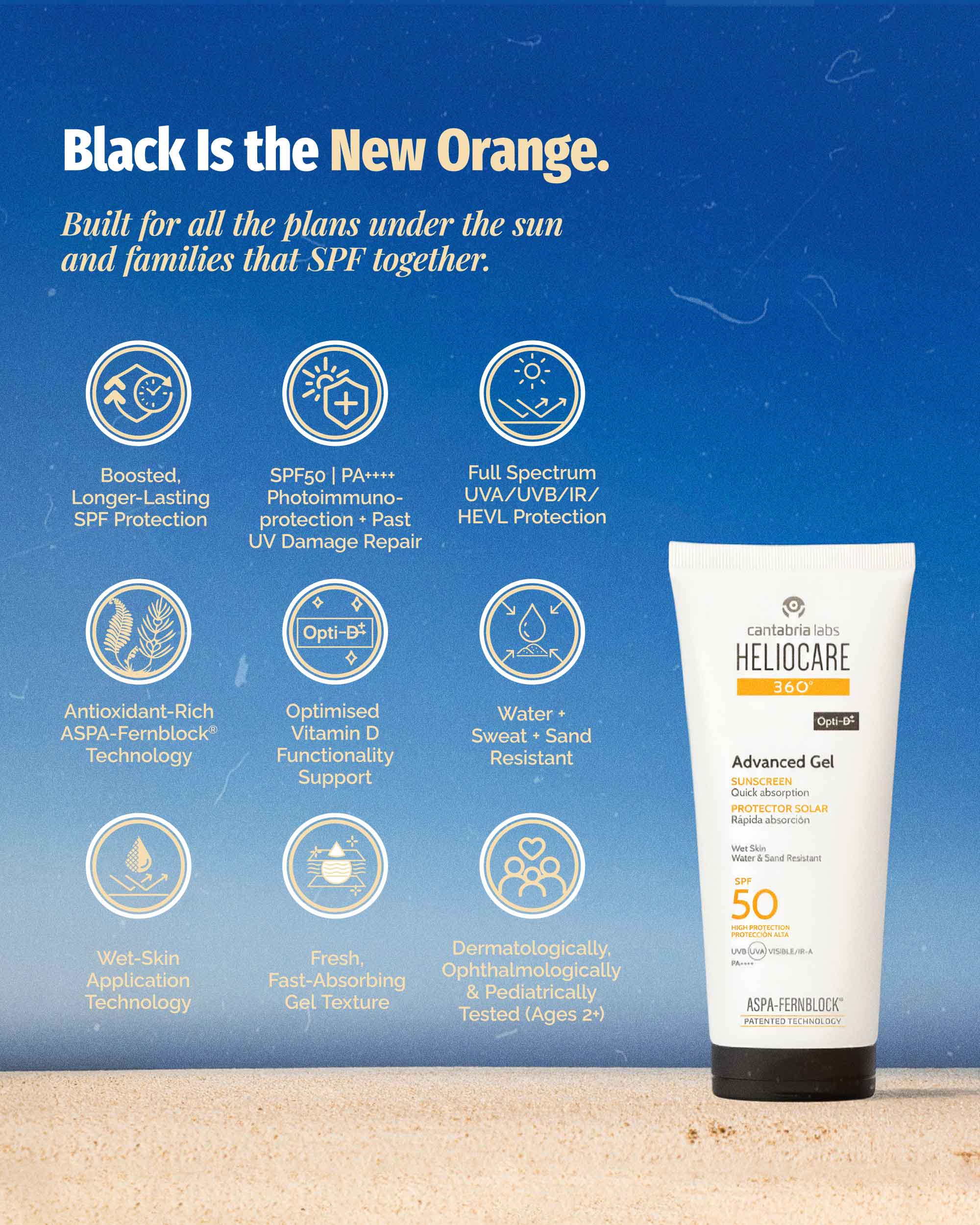Heliocare 360º Advanced Gel SPF 50
