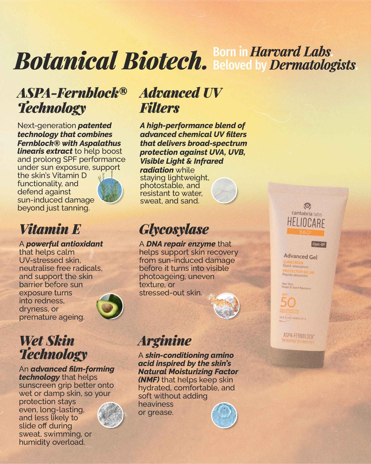 Heliocare 360º Advanced Gel SPF 50