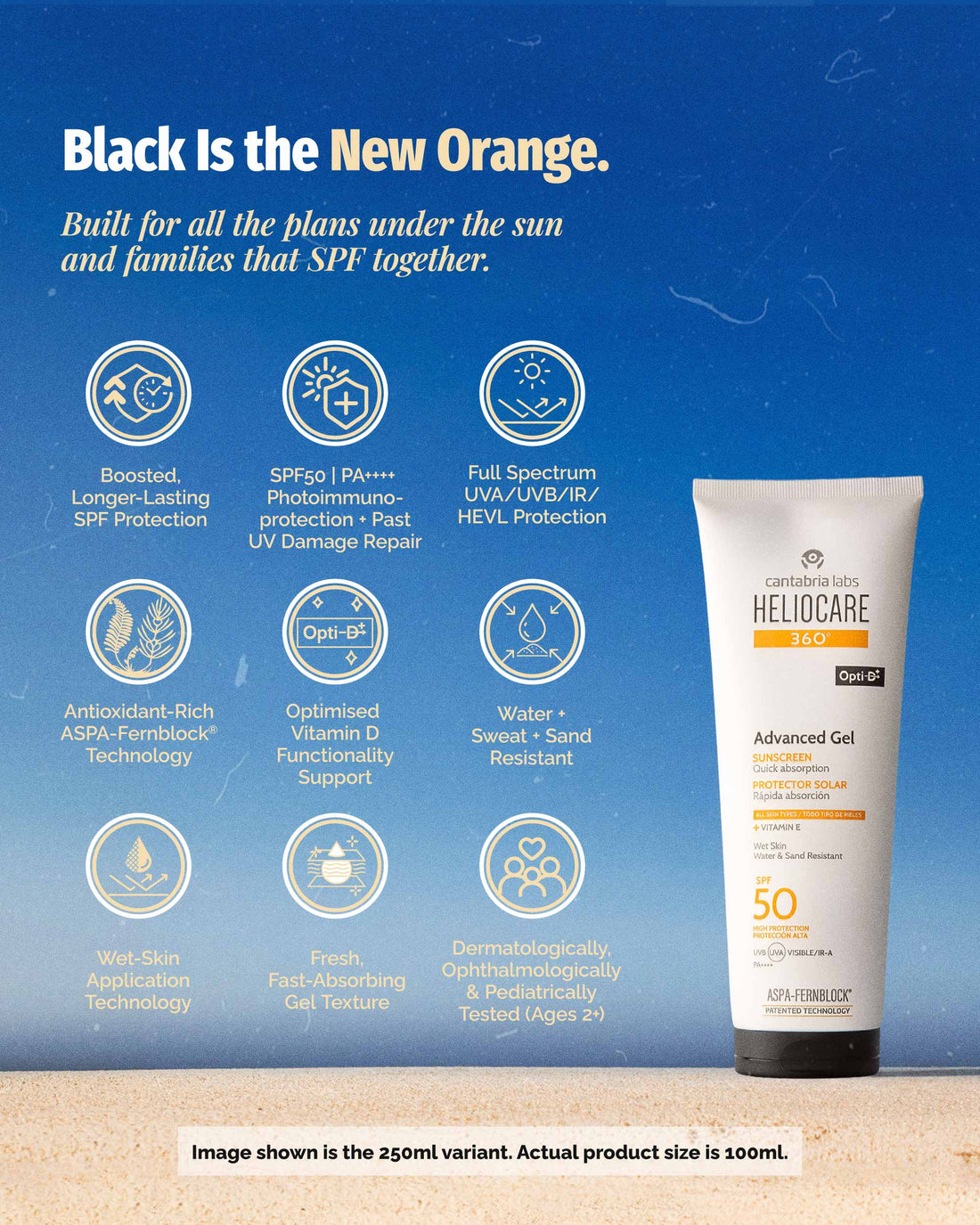 Heliocare 360º Advanced Gel SPF 50