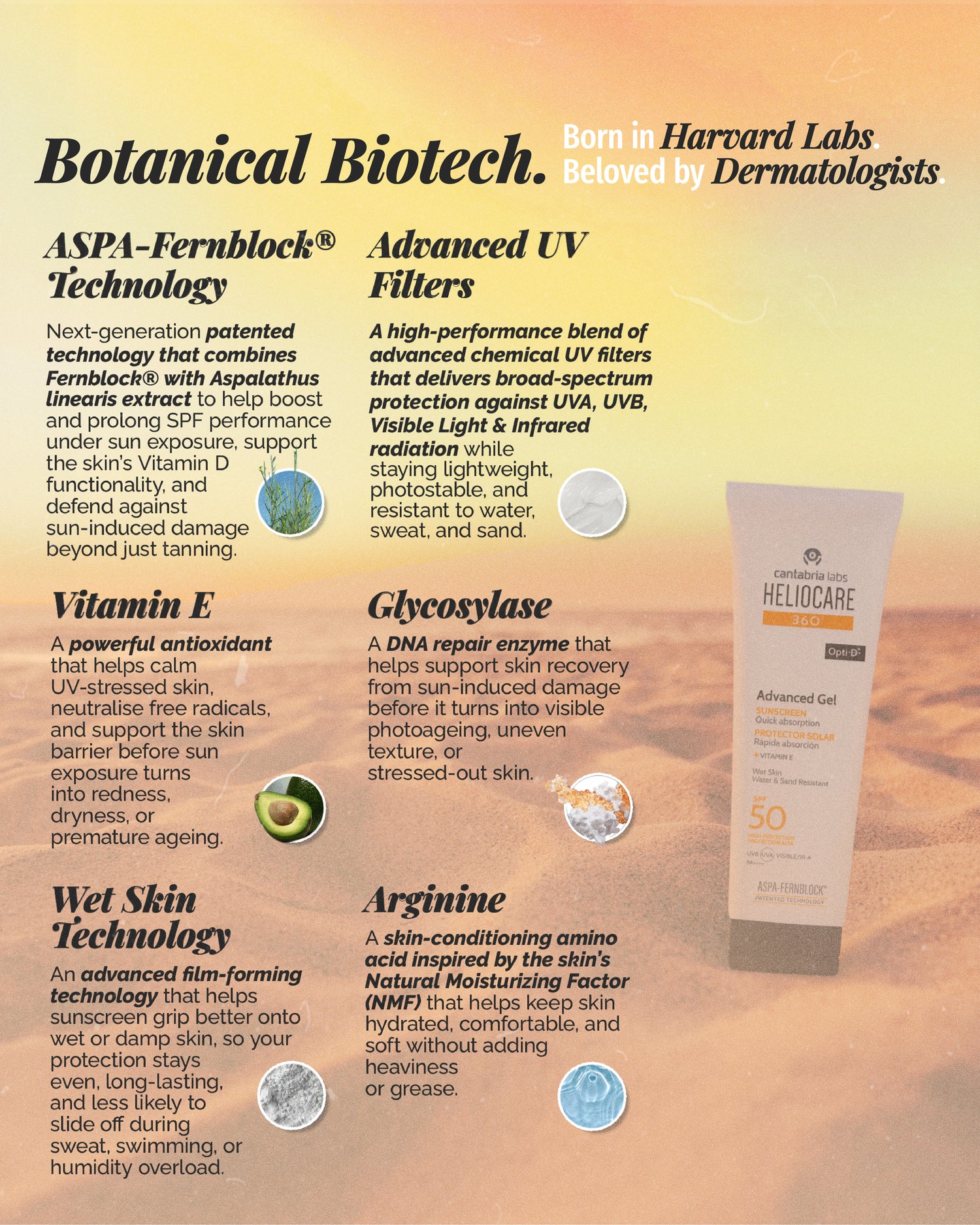 Heliocare 360º Advanced Gel SPF 50